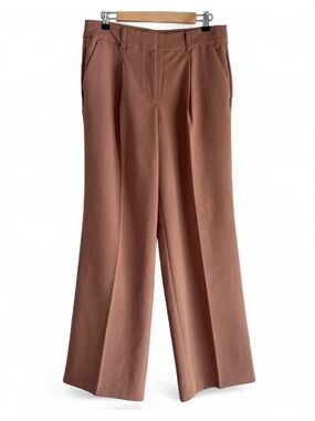 Loft Peyton High Waist Wide Leg Trousers Size 6